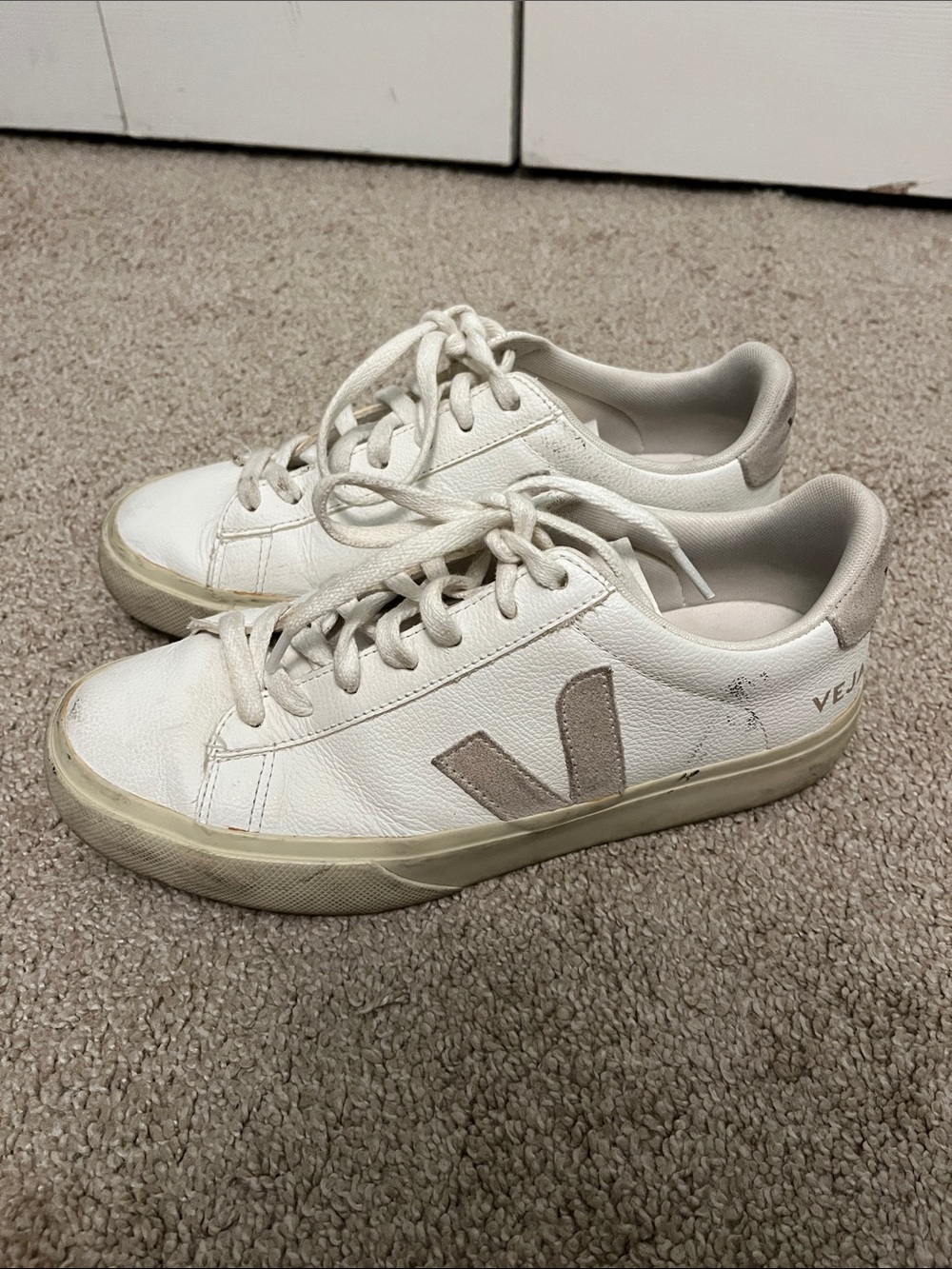 Veja Classic White Leather Women's Sneakers